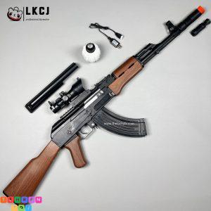 تفنگ کلاشینکف تیرژله ای حرفه ای طرح AK-47 کد: 20103