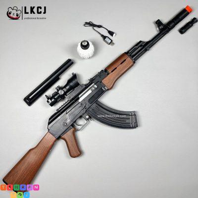 تفنگ کلاشینکف تیرژله ای حرفه ای طرح AK-47 کد: 20103